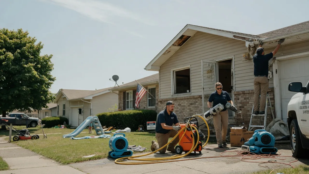 Water Damage Restoration in Bardolph, IL near me